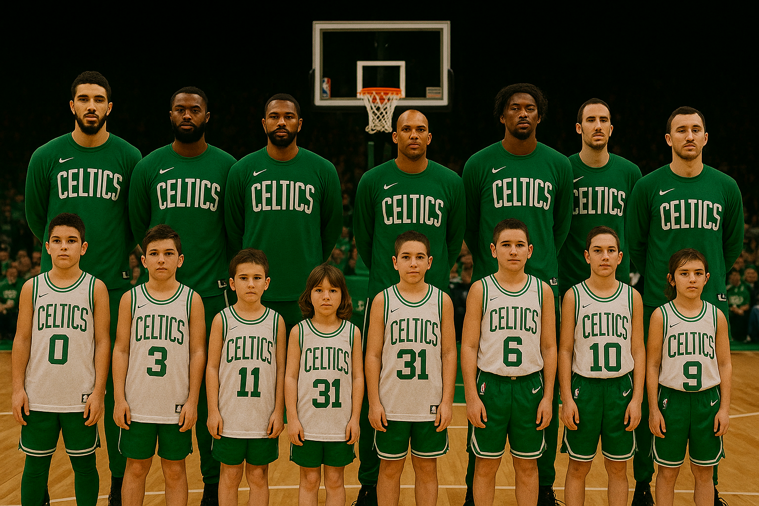 עמידה על המגרש: המנון עם השחקנים