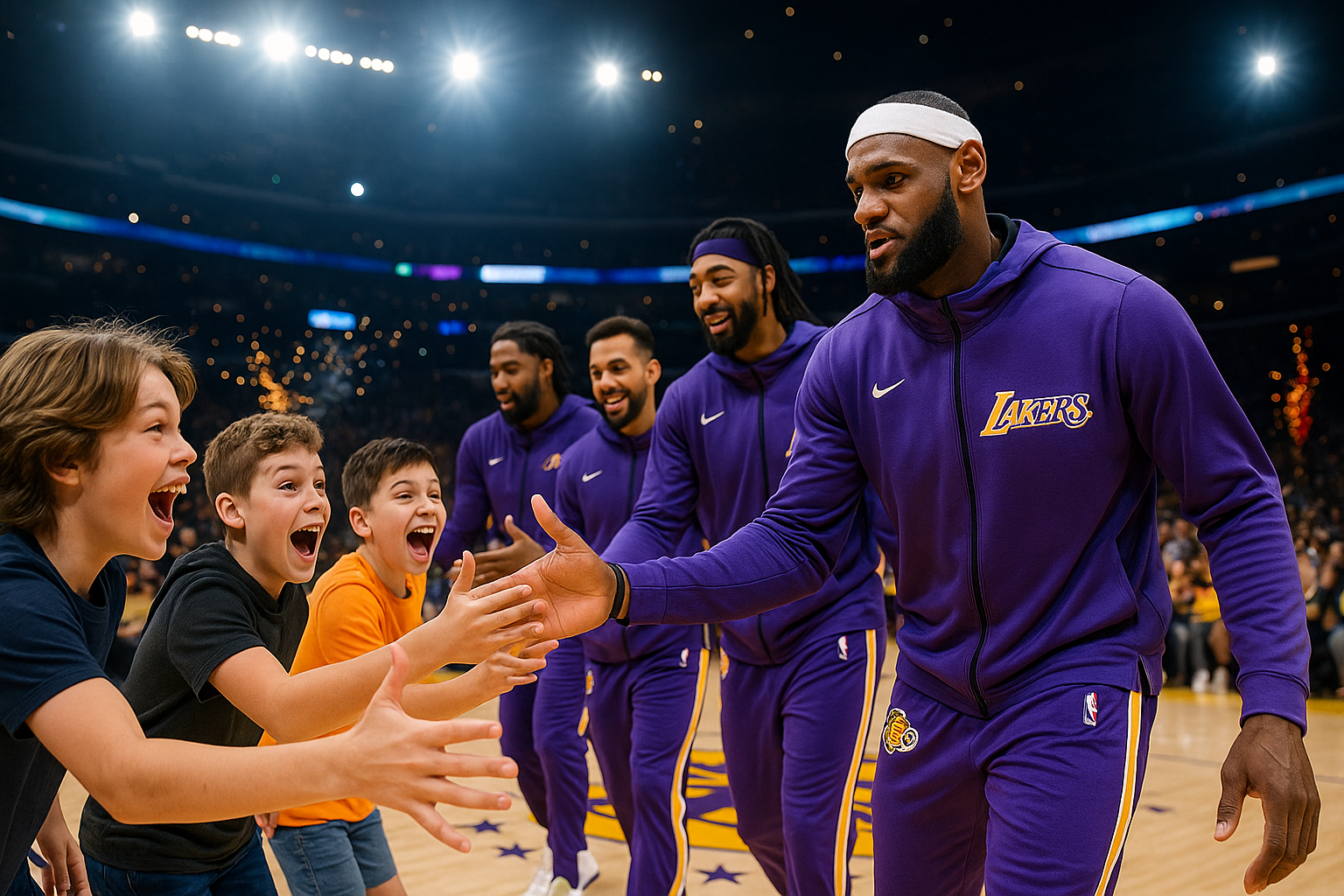 Fun with the Stars: A Close Encounter with NBA Players